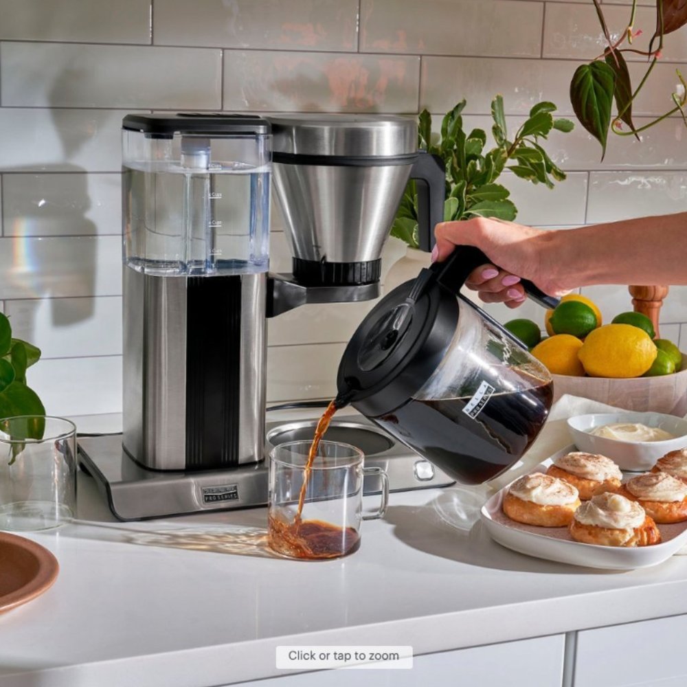 Pro Series - 8-Cup Pour Over Coffee Maker - Stainless Steel